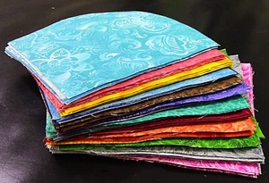 (108) 5" Squares - Colorways Tone on Tone - No Duplicates - 100% Cotton 5491 - Picture 1 of 7