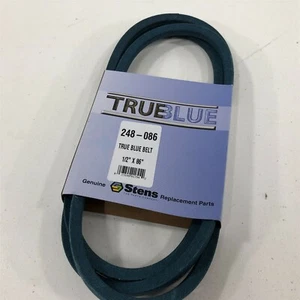 Genuine Stens 248-086 TrueBlue Belt John Deere M45254 Cub Cadet 754-0018 - Picture 1 of 12