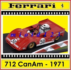 1/43 - Ferrari 712 Can-Am - Watkins Glen 1971 : #50 Andretti - Die-cast - Foto 1 di 1