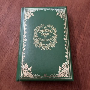 A Christmas Carol Facsimile? First Edition 1843 Charles Dickens Leech Green - Picture 1 of 9