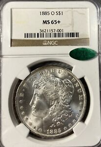 1885-O NGC/CAC MS65+ Morgan Silver Dollar