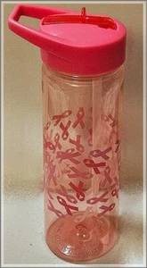BREAST CANCER RIBBONS WATER BOTTLE - JIANGMEN 24oz - Picture 1 of 1