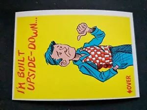 Donruss Idiot Card 1961 # 15 estoy construido al revés... (EX) - Imagen 1 de 3