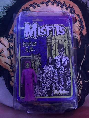 Super7 ReAction The Misfits Earth A.D. Purple Action Figure Cover