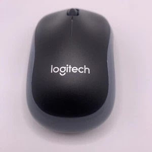 Logitech Wireless Mouse M185 Gray 2.4 GHz USB Receiver 1000 DPI 3 Buttons - Picture 1 of 5
