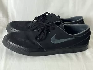 Nike SB Zoom Stefan Janoski Para hombres Tenis Zapatos Negros 633014-022 Talla 13 - Imagen 1 de 10