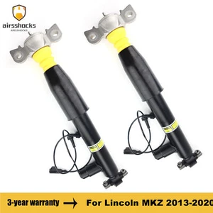 Pair Rear L+R Shock Absorber Struts Assys For Lincoln MKZ 2013-2020 Gas Electric - Picture 1 of 9