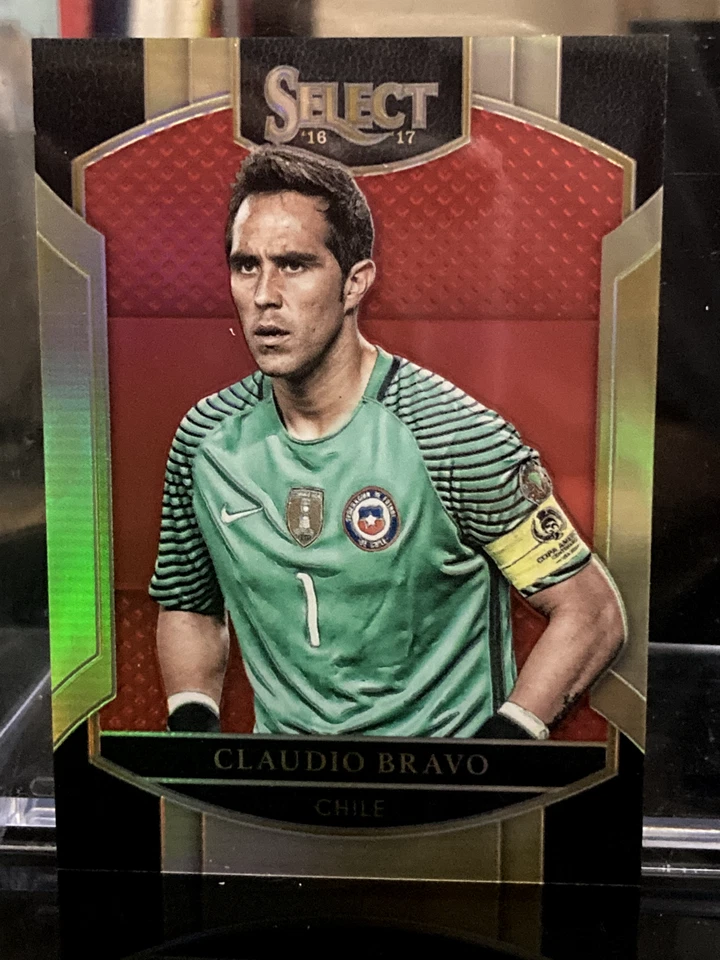 2016-17 Panini Select Red Prizm /199 Claudio Bravo #37 - Image 1 of 2