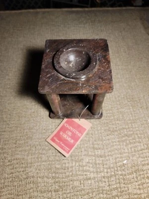 Soapstone Oil Warmer Elegant Expressions 4" Tall - Image 1 of 2