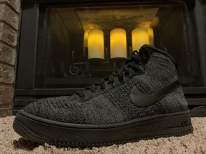 grey air force 1 flyknit