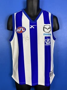 North Melbourne Kangaroos 2012 X-Blades AFL Jersey #29 Brent Harvey Signed* - Picture 1 of 10