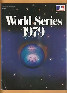 Pittsburgh Pirates Baltimore Orioles 1979 Programa Serie Mundial Willie Stargell - Imagen 1 de 2