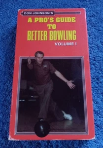 Don Johnson's A Pro's Guide To Better Bowling Volume 1 VHS Play Tested - Picture 1 of 3