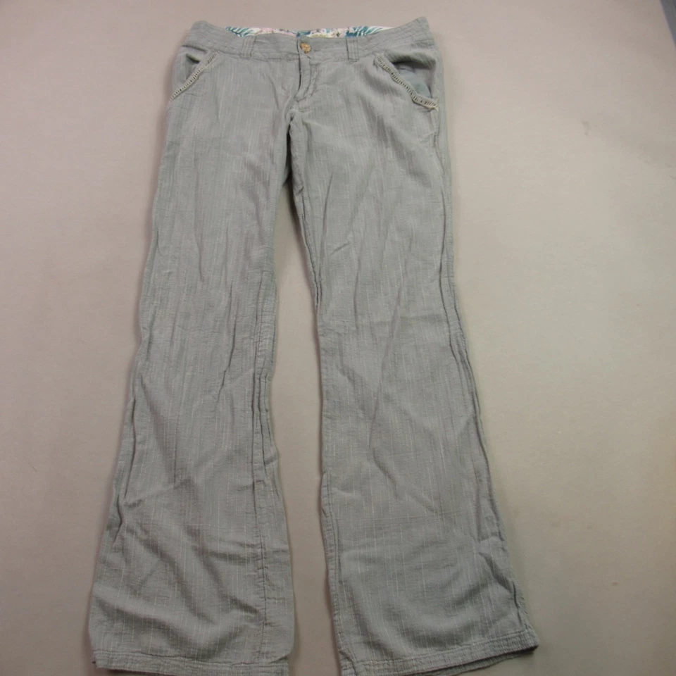 Mountain Khakis Pants Womens 6 Regular Casual Hiking Chino Gray Lightweight - Image 1 of 4