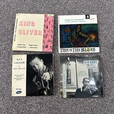 Kid Ory's Creole Jazz Band – 1953 - Good Time Jazz 7" Vinyl EP 1959 Dixieland - Image 1 of 4