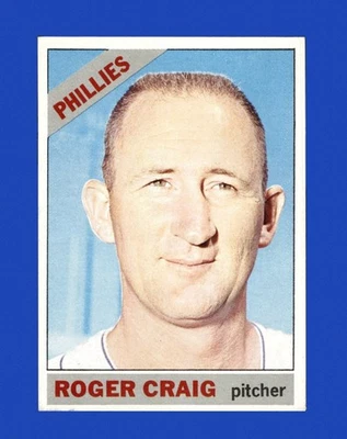 1966 Topps Set-Break #543 Roger Craig como nuevo *GMCARDS* Foto 1 de 2