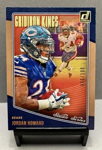 2018 JORDAN HOWARD Donruss Gridiron Kings 096/100 Studio Series Card# GK-9 - Picture 1 of 2