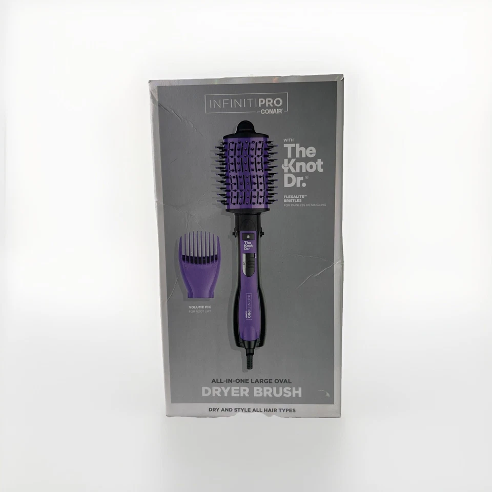 InfinitiPRO by Conair The Knot Dr. Detangling Hot Air Brush BC116R
