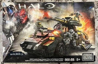 **NEW** Sealed Halo Mega Bloks UNSC Kodiak Siege Cannon DPJ94 - Image 1 of 4
