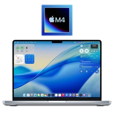 2024 Apple M4 MacBook Pro 14.2" 16GB/512GB (Silver) 5W2W3LL/A w/Year Warranty - Image 1 of 4