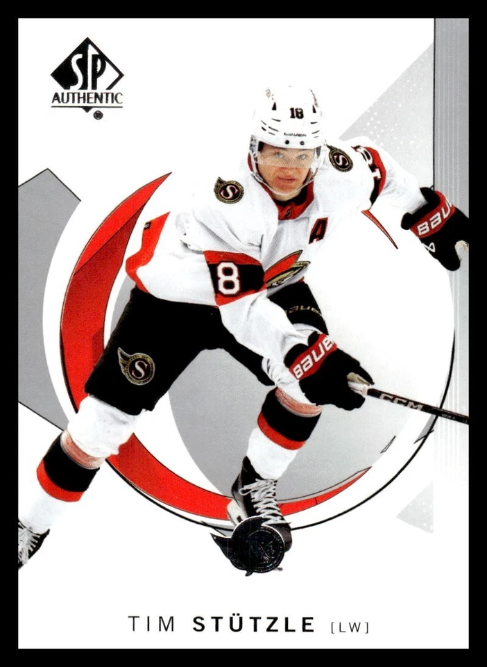 2024-25 UD SP Authentic Base 44 Tim Stutzle, Ottawa Senators - Image 1 of 2