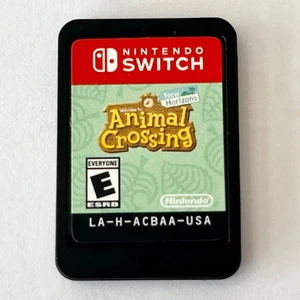 Animal Crossing: New Horizons (Nintendo Switch, 2020) -TESTED, CARTRIDGE ONLY - Picture 1 of 5