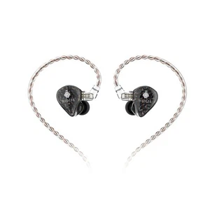 MS2 Hybride Double Pilotes Écouteurs HiFi 3,5mm Écouteurs Intra-Auriculaires Neuf - Photo 1 sur 24