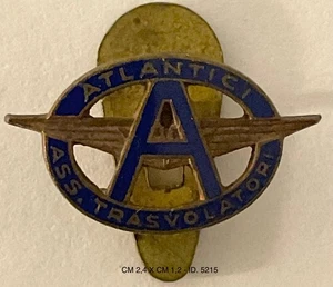 REGIA AERONAUTICA ASSOCIAZIONE TRASVOLATORI ATLANTICI DISTINTIVO PROD. PAGANI MI - Picture 1 of 6