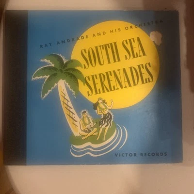 Ray Andrade, 10" 78 rpm Album(4), South Sea Serenades, P-97 (1943 Reissue) - Image 1 of 4