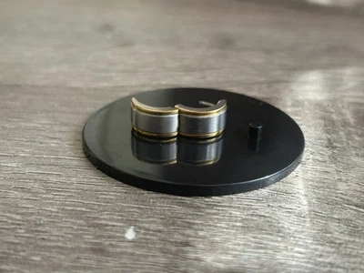 Lote de pendientes de aro de eslabones cerrados de acero inoxidable para hombre Foto 1 de 4