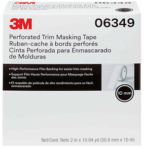 3M 06349 Trim Masking Tape, 10 mm width (.39 inches)