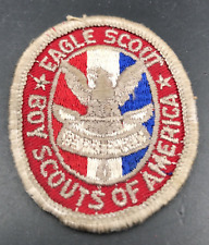 VTG Eagle Scout Boy Scouts BSA 1956-1972 Type 3 Rank Badge Patch 1.75" x 2.25"