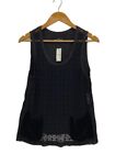 COMME des GARCONS Ladies Sleeveless dress size M Rayon Black Width 45cm used