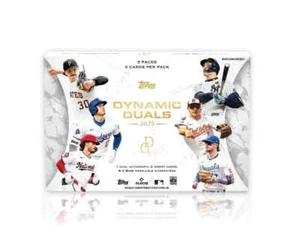 2025 Topps MLB Dynamic Duals Hobby Box Baseball PRESALE Order Confirmed - Picture 1 of 1