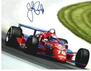 Foto a colori 10x8 firmata a mano "Indianapolis 500 Legend" Johnny Parsons - Foto 1 di 1