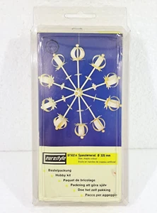 Eurostyle Bastelset Spansternerad holzfarben Ø 320 mm, neu und unbenutzt, OVP - Bild 1 von 5
