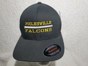 Gorra de pelota Poolesville Falcons High School Form ajustada nueva con etiquetas - Imagen 1 de 9