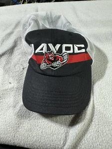 HAVOC HOCKEY Baseball Fitted Cap Hat Huntsville Alabama - Picture 1 of 9