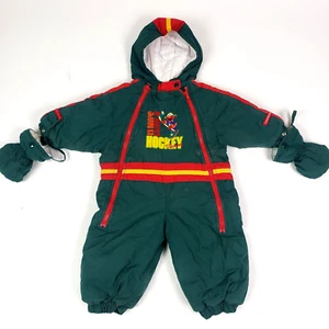 Sesame Street Snowsuit Sz 12M Elmo Hockey Snow Suit - Picture 1 of 10