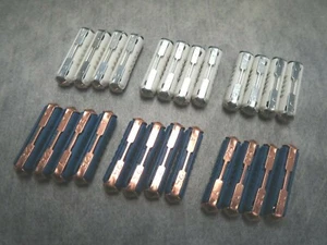 White 8A & Blue 25A Fuse Audi VW Porsche Made in Germany Pack of 24 Ships Fast! - Picture 1 of 5