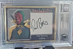 WandaVision Auto Paul Bettany - Custom Card - Beckett Verification - 1/1 - Picture 1 of 2