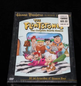 The Flintstones The Complete Fourth Season (DVD, 2005, 4-Disc Set) New, Sealed - Imagen 1 de 2