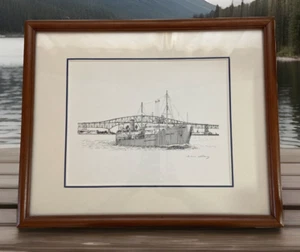 Jim Clary Frame & Matted Signed & No (131/500) Print Imperial Sarina 1974 Pic-1 - Picture 1 of 4