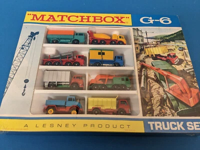 Matchbox Giftset G-6  TRUCK SET OVP  - Bild 1 von 4