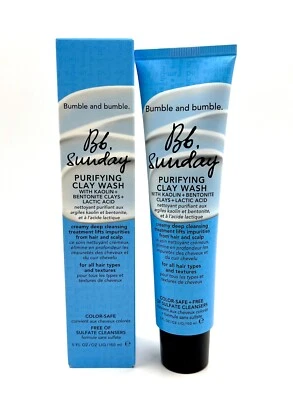 New in Box! Bumble and bumble Sunday Purifying Clay Wash ~ 150ml / 5.0  oz - Image 1 of 2
