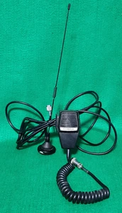 Antenna For CB Radio Made In USA Magnet Mount & Cobra CB Radio Microphone 4 Pin - Zdjęcie 1 z 12