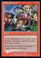 Sonic seizure Foil | PL | Torment | Magic MTG