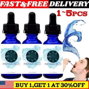 1~3 PIEZAS 30 ml-MERAKI BLU Azul Metileno | Solución Premium 1% Grado Usp - - Imagen 1 de 10