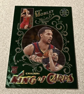 2021-22 Panini Illusions King Of Cards RC Emerald #29 Evan Mobley Cavaliers - Picture 1 of 2