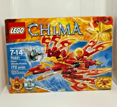 Lego 70221 Legends of Chima FLINX'S ULTIMATE PHOENIX 172pcs Ages 7-14 - Image 1 of 4